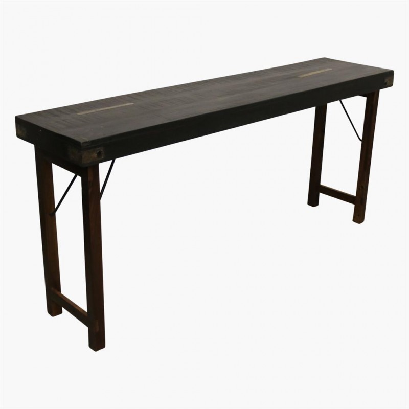 MARKET CONSOL TABLE BLACK - CONSOLES, DESKS